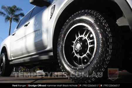 17x9.0 Grudge Offroad HAMMER on Ford Ranger