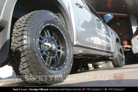 17x9.0 Grudge Offroad HAMMER on Ford Ranger