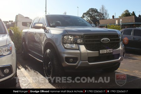 17x9.0 Grudge Offroad HAMMER on Ford Ranger