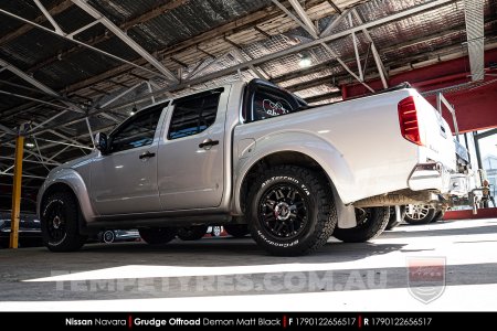 17x9.0 Grudge Offroad DEMON on Nissan Navara