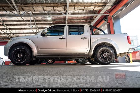 17x9.0 Grudge Offroad DEMON on Nissan Navara