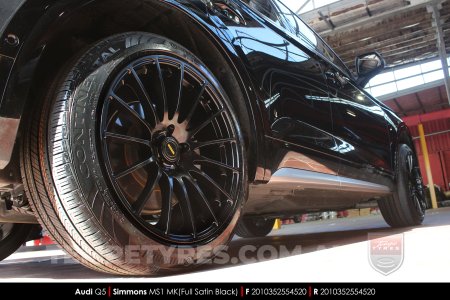 20x10 20x11 Simmons MS1 MK on Audi Q5