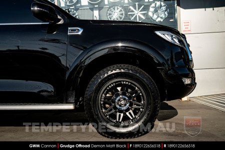 18x9.0 Grudge Offroad DEMON on GREAT WALL CANNON