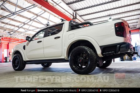 18x9.0 Simmons MAX T12 MK on Ford Ranger