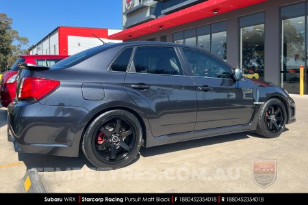 18x8.0 Starcorp Racing PURSUIT on Subaru WRX