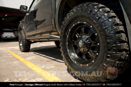 17x9.0 Grudge Offroad ROGUE on Ford Ranger