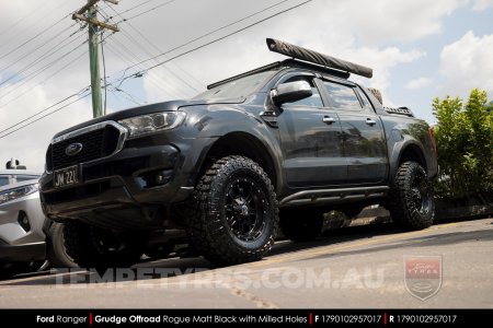 17x9.0 Grudge Offroad ROGUE on Ford Ranger