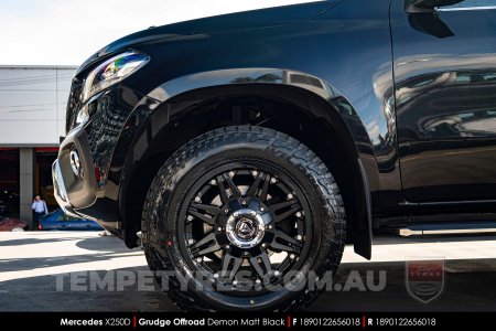 18x9.0 Grudge Offroad DEMON on Mercedes X-Class