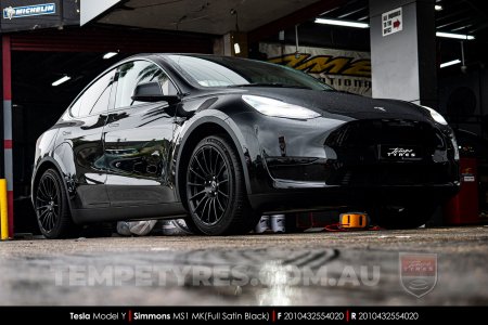 20x10 20x11 Simmons MS1 MK on Tesla Model Y