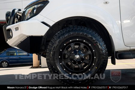 17x9.0 Grudge Offroad ROGUE on Nissan Navara