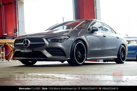 19x8.5 19x9.5 1224 MB1224 Black on Mercedes CL-Class