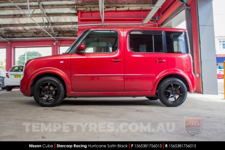 15x6.5 Starcorp Racing L208 HURRICANE on Nissan Cube