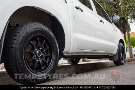 15x7.0 Starcorp Racing ECLIPSE on Toyota Hilux