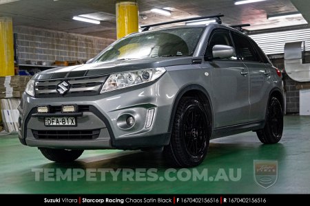 16x7.0 Starcorp Racing L2018 CHAOS on Suzuki Vitara