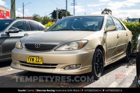 16x7.0 Starcorp Racing L208 HURRICANE on Toyota Camry