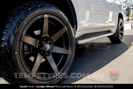 20x9.5 Grudge Offroad PRIME on Toyota Prado