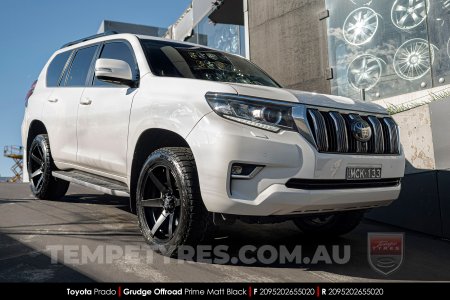 20x9.5 Grudge Offroad PRIME on Toyota Prado