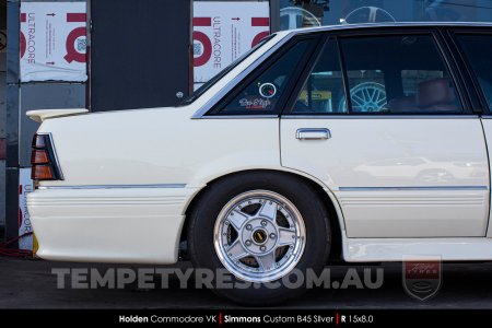 Custom Simmons Wheels on Holden Commodore VK