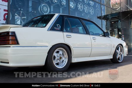Custom Simmons Wheels on Holden Commodore VK