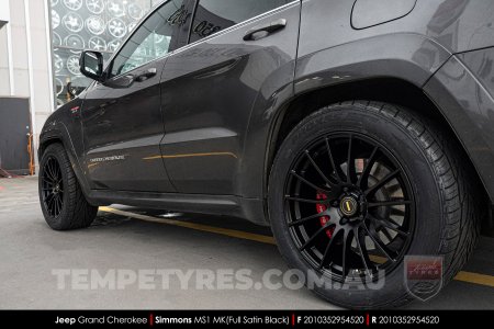 20x10 20x11 Simmons MS1 MK on Jeep Grand Cherokee