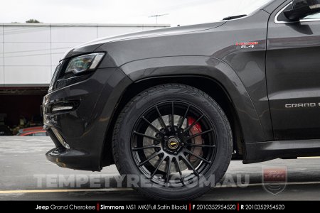 20x10 20x11 Simmons MS1 MK on Jeep Grand Cherokee