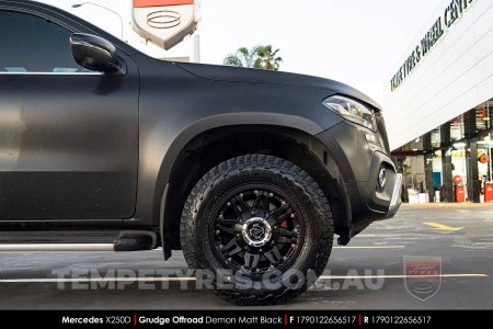 17x9.0 Grudge Offroad DEMON on Mercedes X-Class