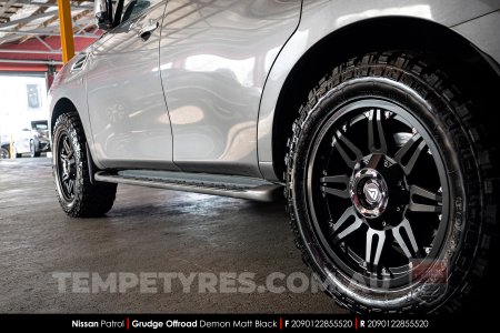 20x9.0 Grudge Offroad DEMON on Nissan Patrol
