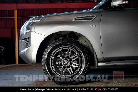 20x9.0 Grudge Offroad DEMON on Nissan Patrol