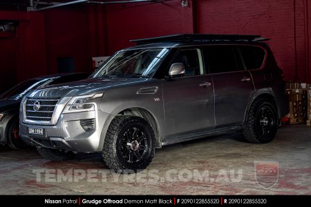 20x9.0 Grudge Offroad DEMON on Nissan Patrol