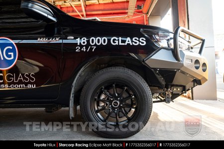 17x7.5 Starcorp Racing ECLIPSE on Toyota Hilux