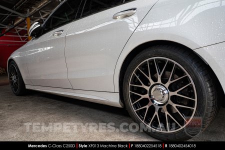 18x8.0 Style XF013 MB on Mercedes C-Class