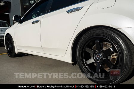 18x8.0 Starcorp Racing PURSUIT on Honda Accord