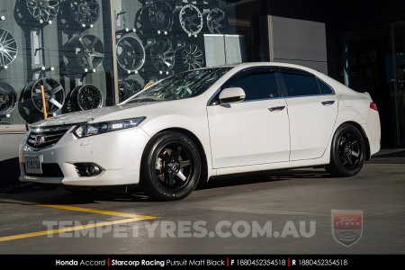 18x8.0 Starcorp Racing PURSUIT on Honda Accord