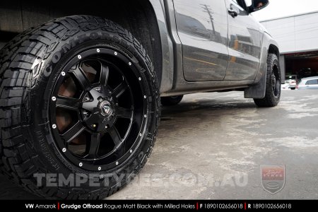 18x9.0 Grudge Offroad ROGUE on VW Amarok