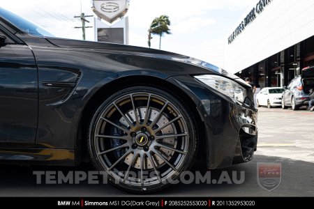 20x10 20x11 Simmons MS1 DG on BMW 4 Series
