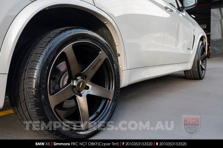 20x8.5 20x10 Simmons FR-C Copper Tint NCT on BMW X5