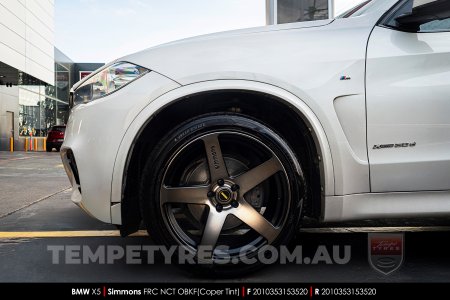 20x8.5 20x10 Simmons FR-C Copper Tint NCT on BMW X5