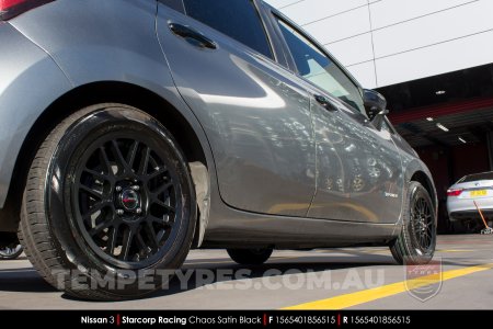 15x6.5 Starcorp Racing L2018 CHAOS on Nissan Note