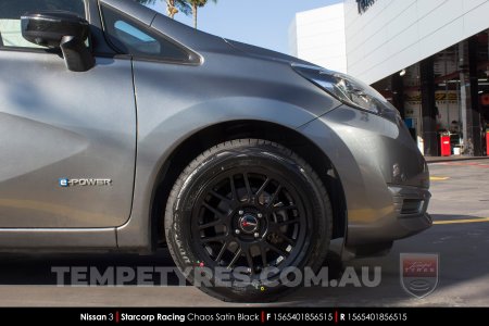 15x6.5 Starcorp Racing L2018 CHAOS on Nissan Note