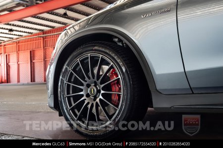 20x8.5 20x10 Simmons MS1 DG on Mercedes GLC-Class