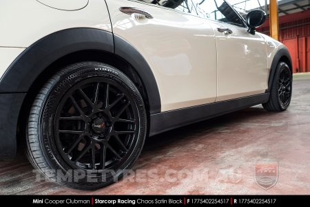 17x7.5 Starcorp Racing L2018 CHAOS on Mini Cooper Clubman