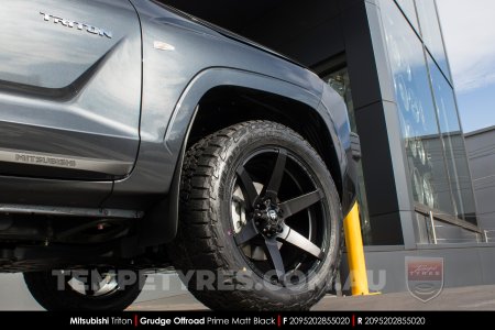 20x9.5 Grudge Offroad PRIME on Mitsubishi Triton