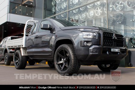 20x9.5 Grudge Offroad PRIME on Mitsubishi Triton