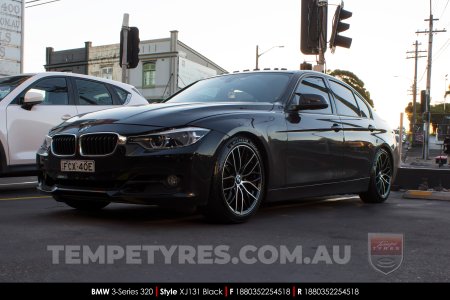 18x8.0 Style XJ131 MB on BMW 3 Series