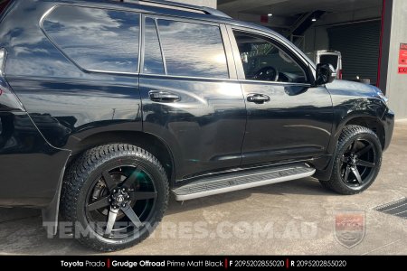 20x9.5 Grudge Offroad PRIME on Toyota Prado