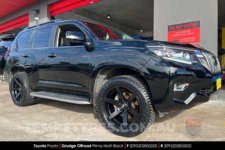 20x9.5 Grudge Offroad PRIME on Toyota Prado