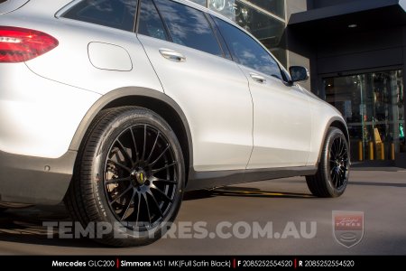 20x8.5 20x10 Simmons MS1 MK on Mercedes GLC-Class
