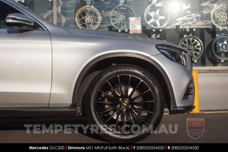 20x8.5 20x10 Simmons MS1 MK on Mercedes GLC-Class