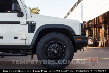 17x9.0 Grudge Offroad HAMMER on Ineos Grenadier