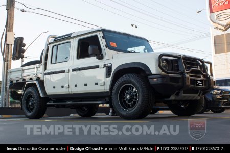 17x9.0 Grudge Offroad HAMMER on Ineos Grenadier